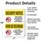 Signmission Knives Weapons Banned Bilingual OSHA Security Notice Sign, Aluminum, 7in W x 10in L, 2PK OS-2PACK-SN-A-710-L-11555 - alternate 7